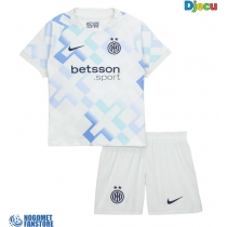 Inter Milan Gostujuci Dres za djecu 2025-26 Kratak Rukav (+ Kratke hlače)